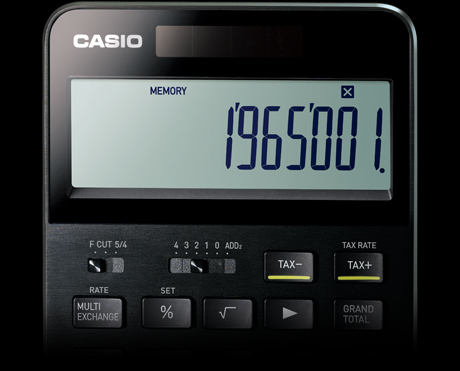 カシオプレミアム電卓[S100]製品詳細 - CASIO