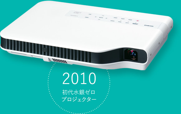 2010 初代水銀フリープロジェクター